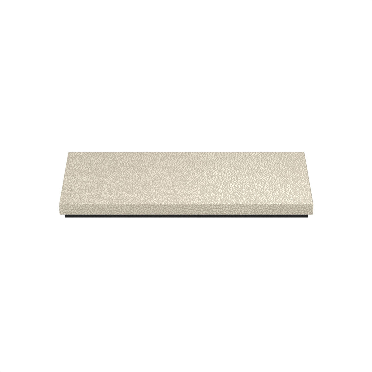 Small Rectangle Platform Tray - Faux Shagreen Leather Match - Signature Collection