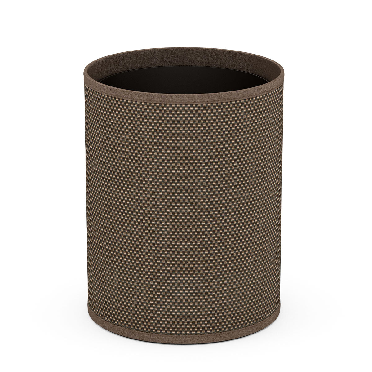 Cylinder Wastebasket - Broadweave Leather Match - Signature Collection