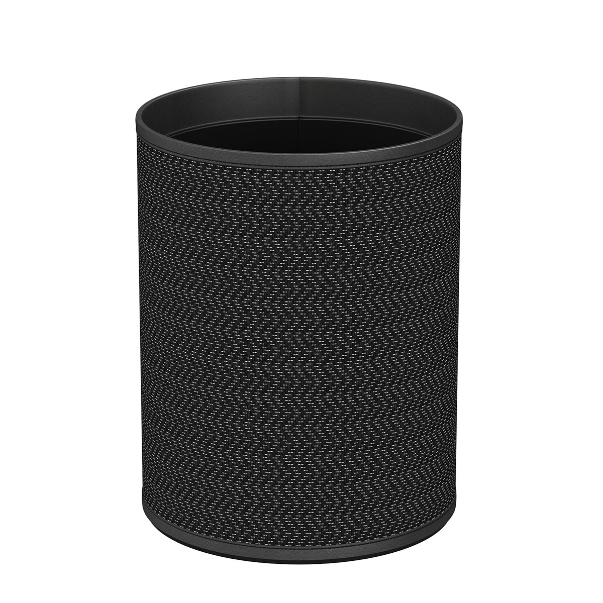 Cylinder Wastebasket - Chevron Mendong - Signature Collection
