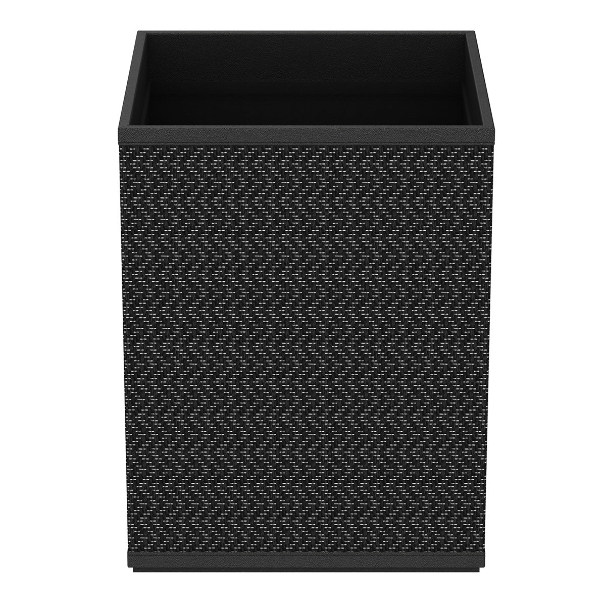 Cube Wastebasket - Chevron Mendong - Signature Collection
