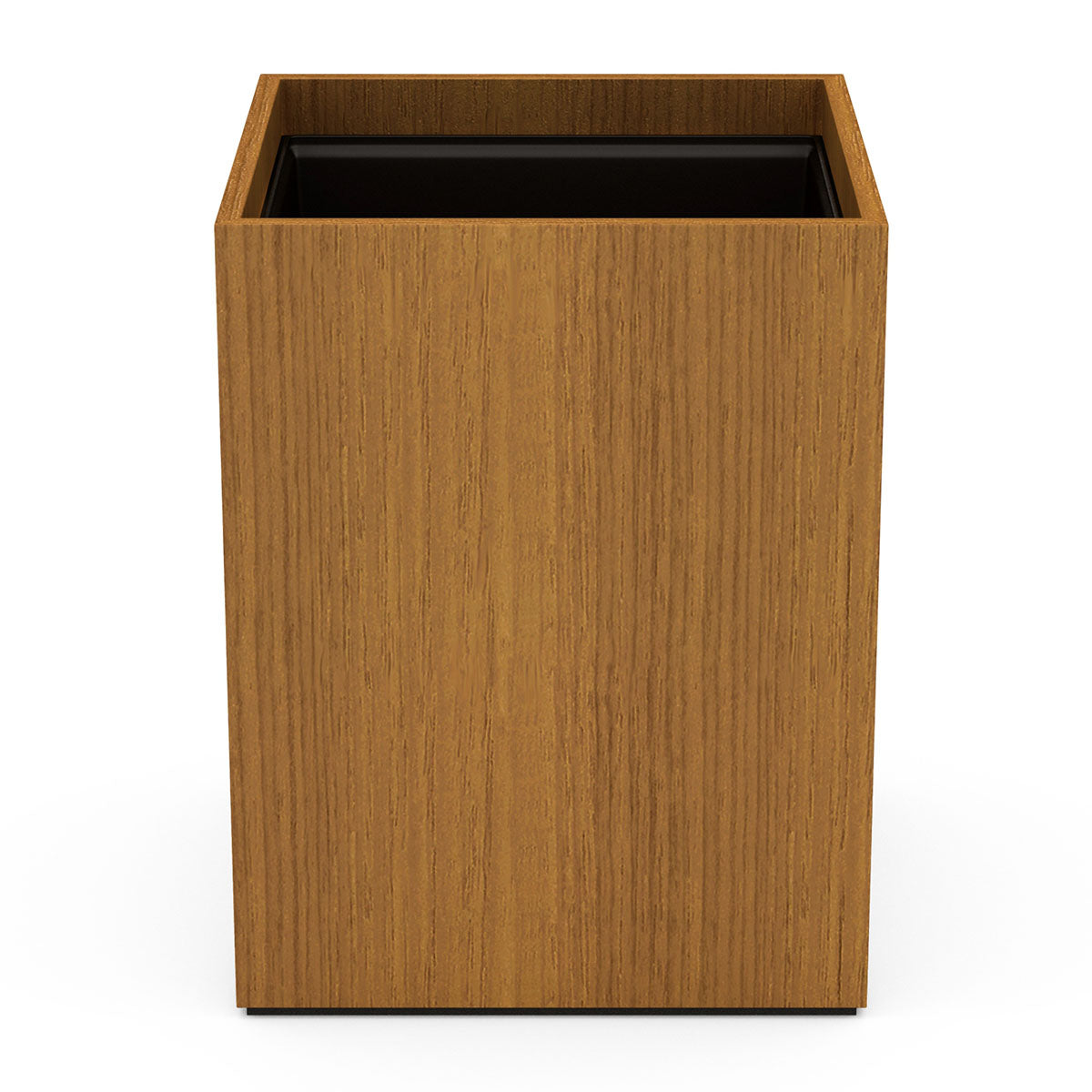 Cube Wastebasket - Wood - Signature Collection