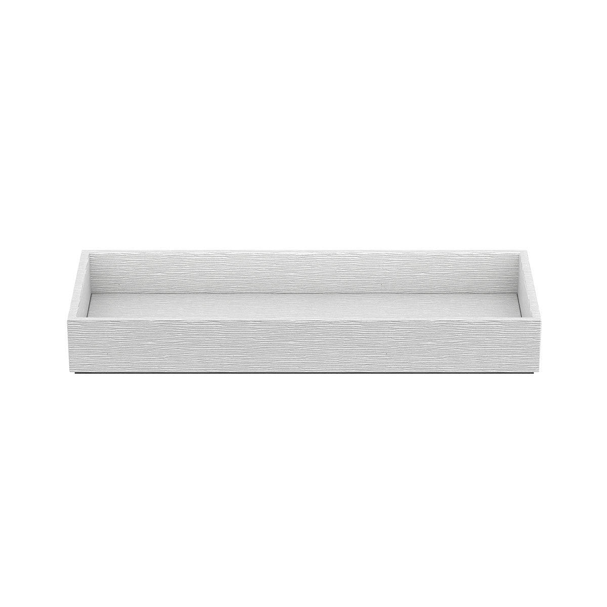 Small Bath Tray - Wave Textured Leather Match - Quick Ship