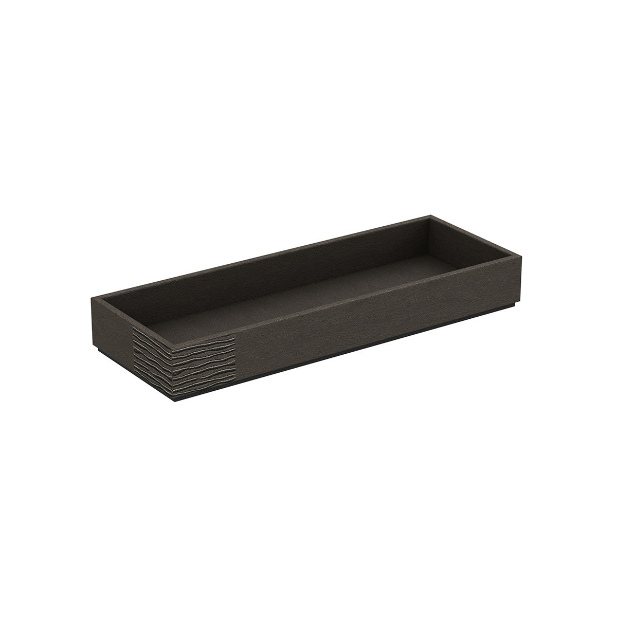 Small Bath Tray - Embroidered Leather Match - Signature Collection
