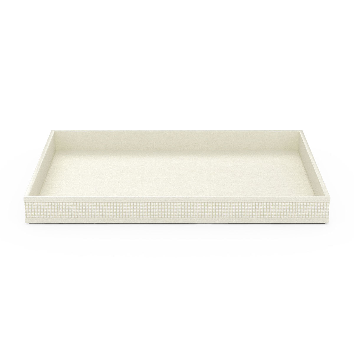 Rectangle Tray - Classic Weave Leather Match - Signature Collection