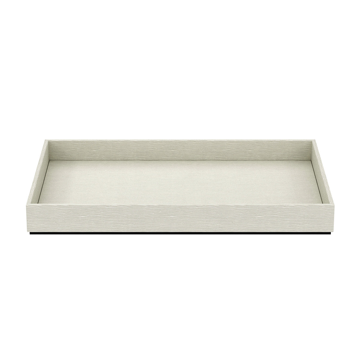 Rectangle Tray - Wave Texture Leather Match - Signature Collection
