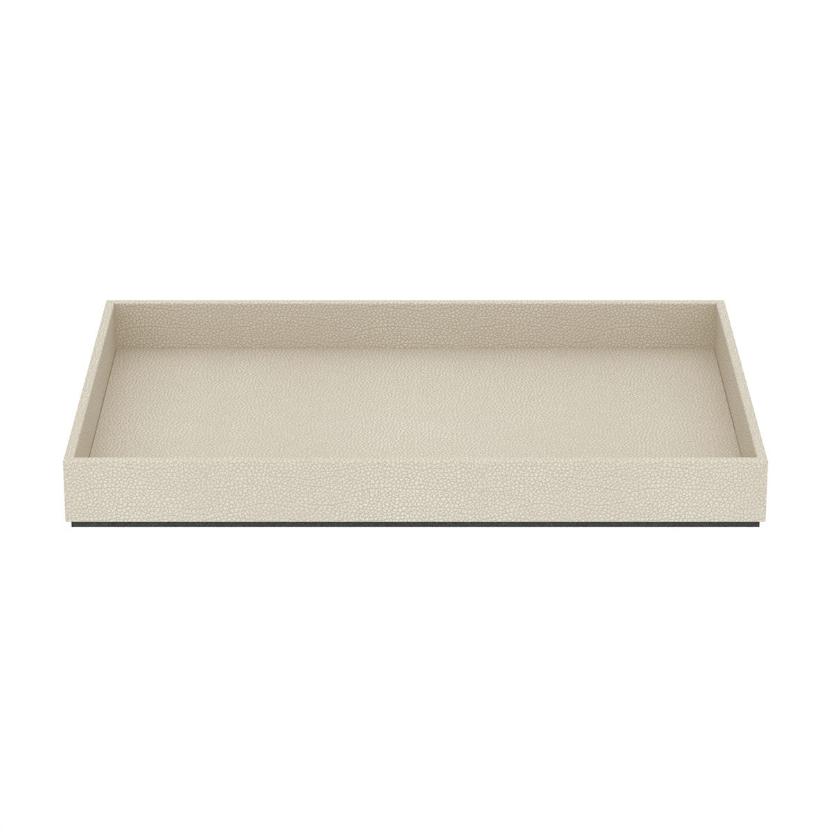 Rectangle Tray - Faux Shagreen Leather Match - Signature Collection