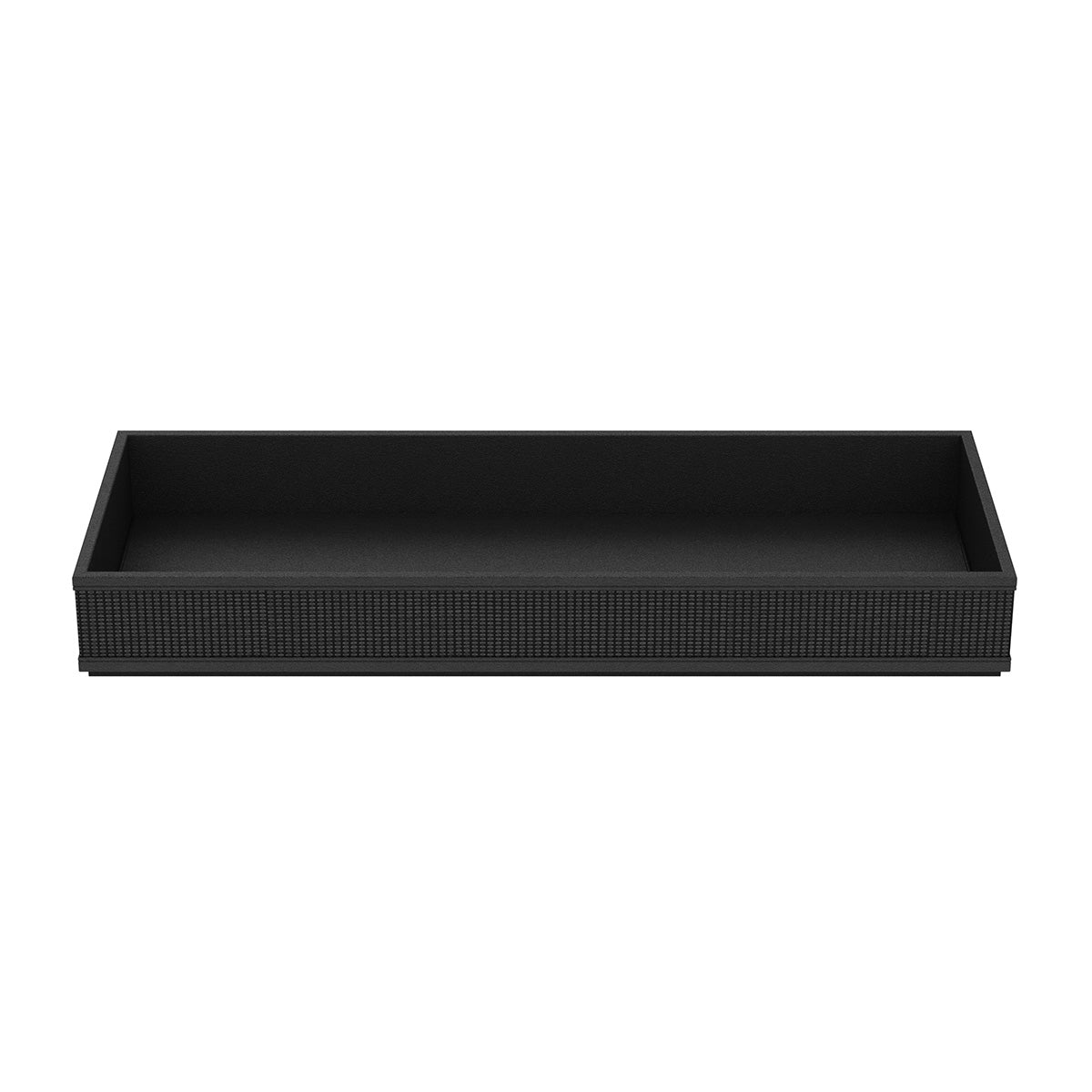 Large Bath Tray - Classic Weave Leather Match - Signature Collection