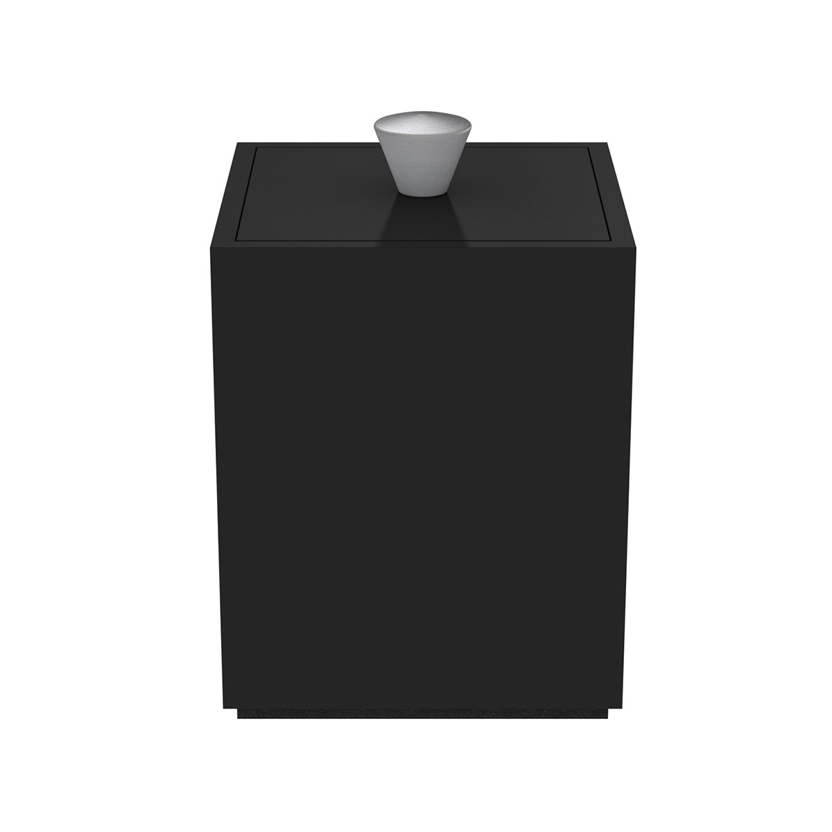 Cube Canister w/ Aluminum Knob - Lacquer - Signature Collection