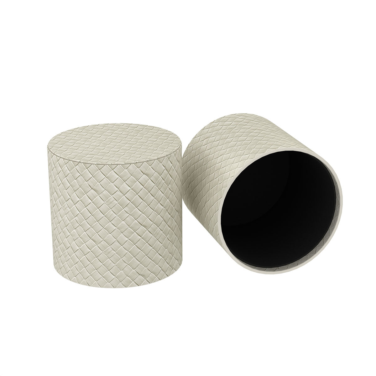 Toilet Paper Cover - Jumbo Woven Embossed Leather Match - Signature Collection