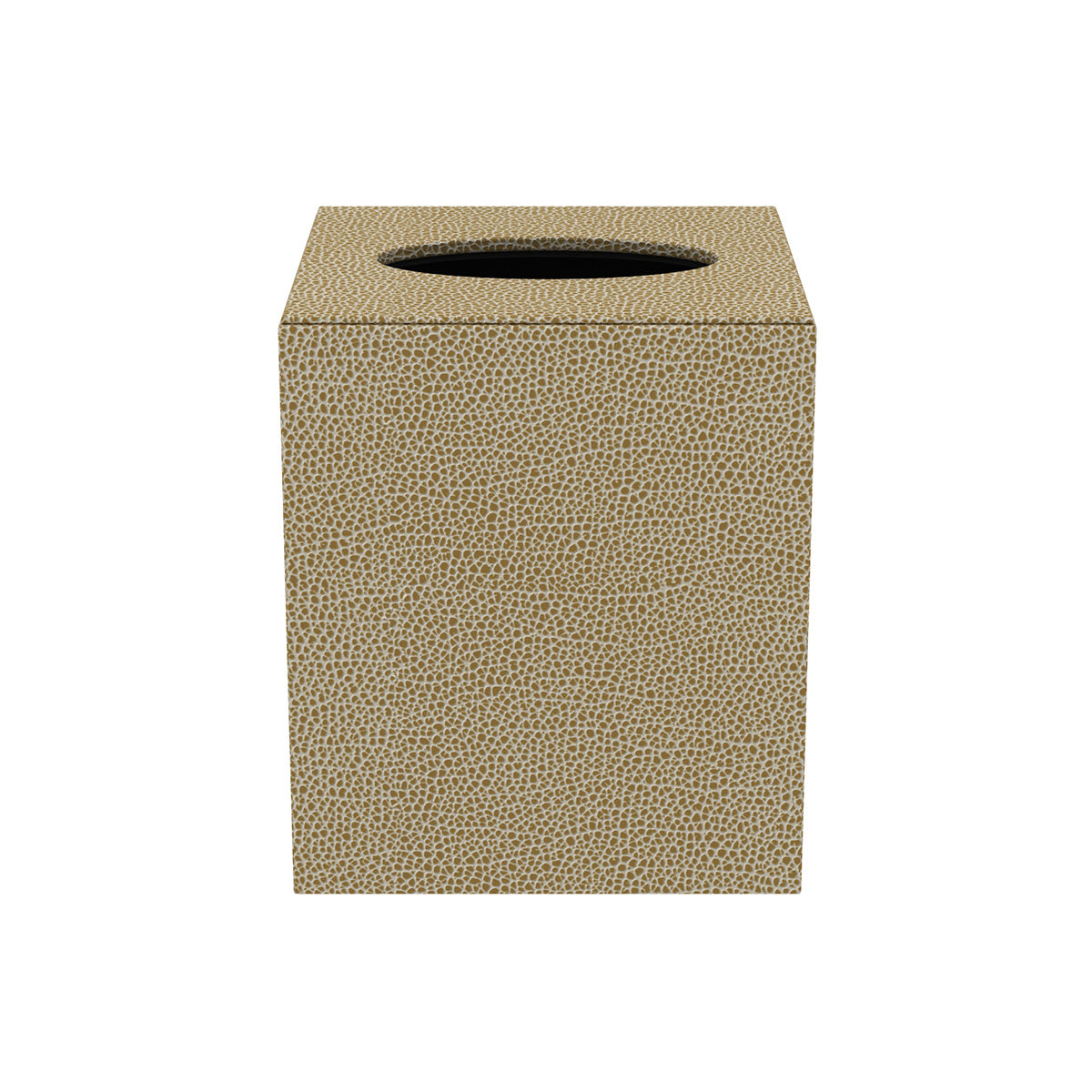 Tissue Box Cover - Faux Shagreen Leather Match - Signature Collection