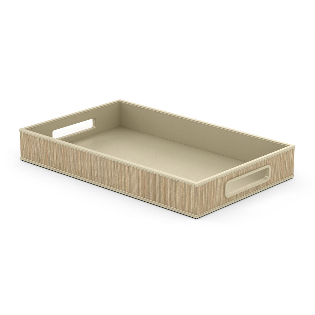 Service Tray with Handles - Classic Mendong - Signature Collection - (for Classic Mendong w/ Wood Trim)