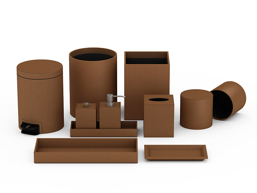 Smooth Leather Match - Guest Bath