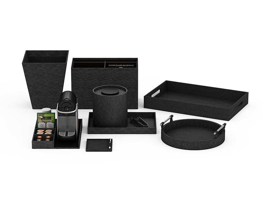 Wave Textured Leather Match - Guest Room