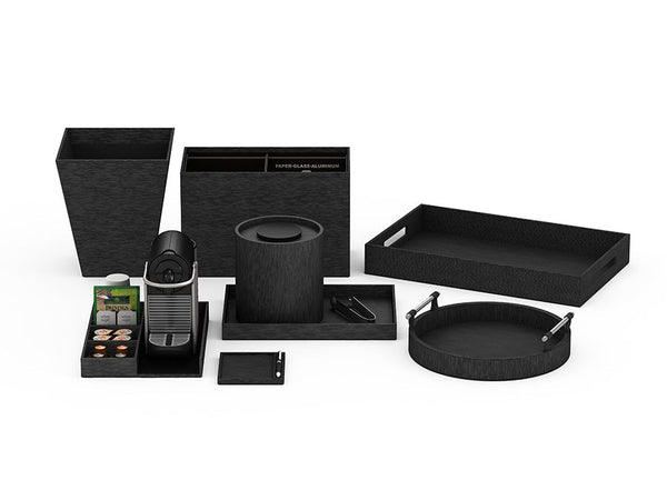 Wave Textured Leather Match - Guest Room