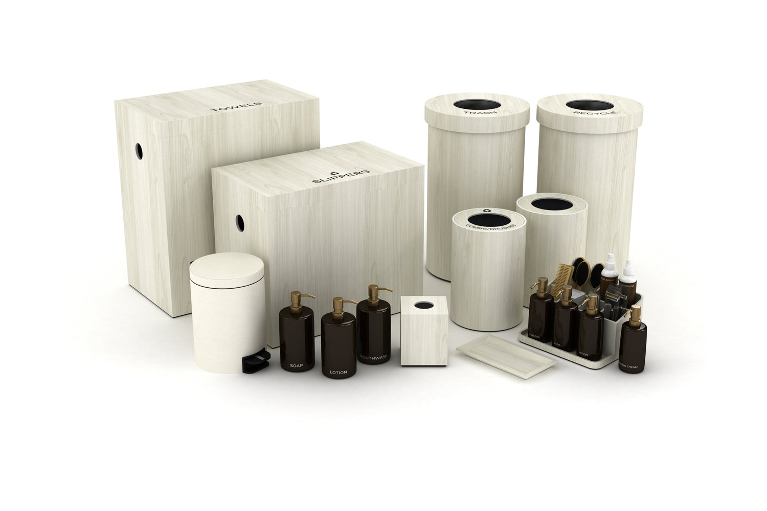 Public Area Wastebaskets