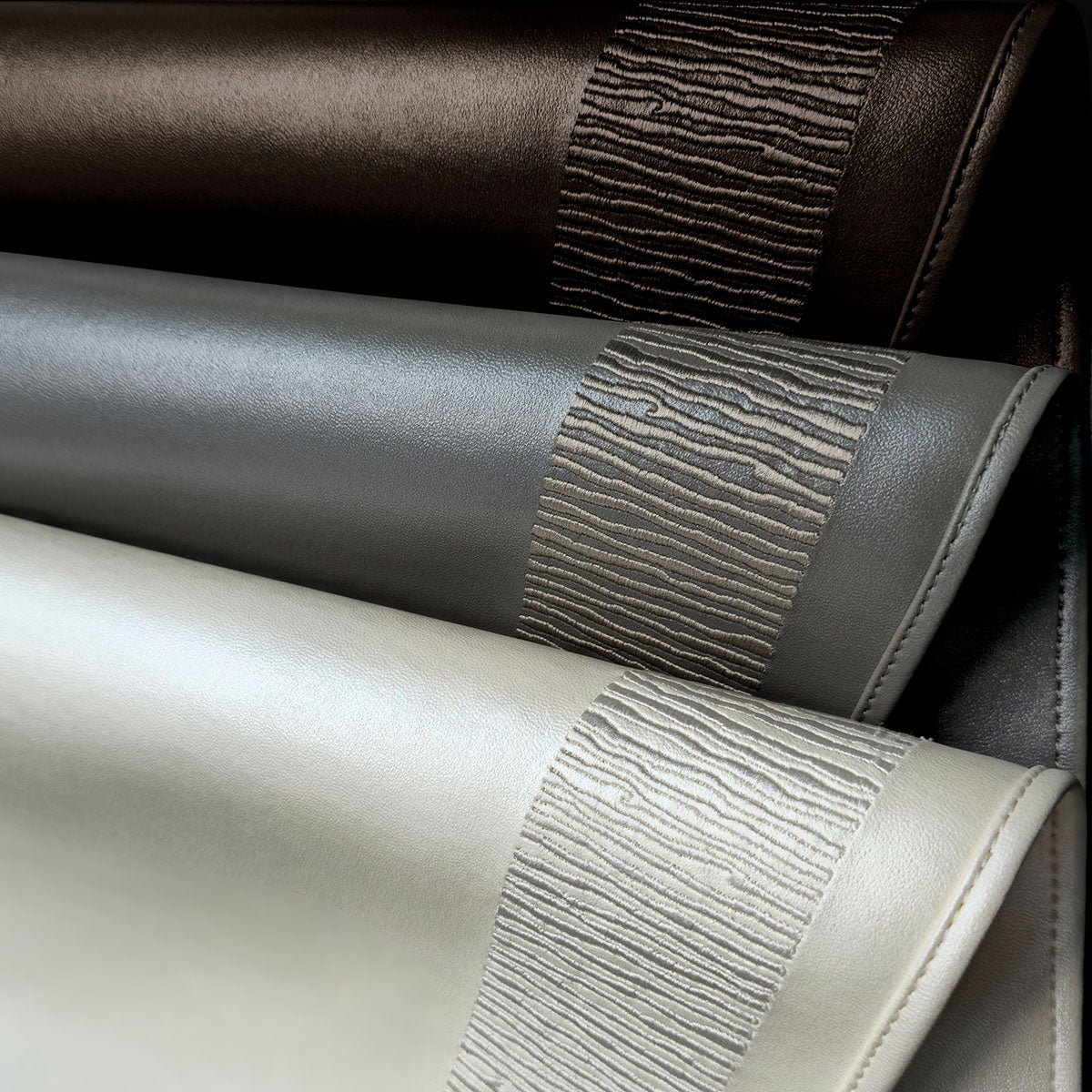 Embroidered Leather Match