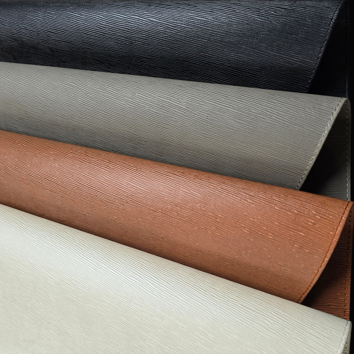 Wave Textured Leather Match