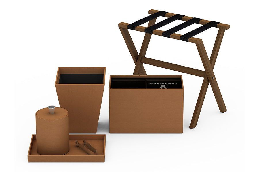 Quick Ship - Smooth Leather Match - Guest Room