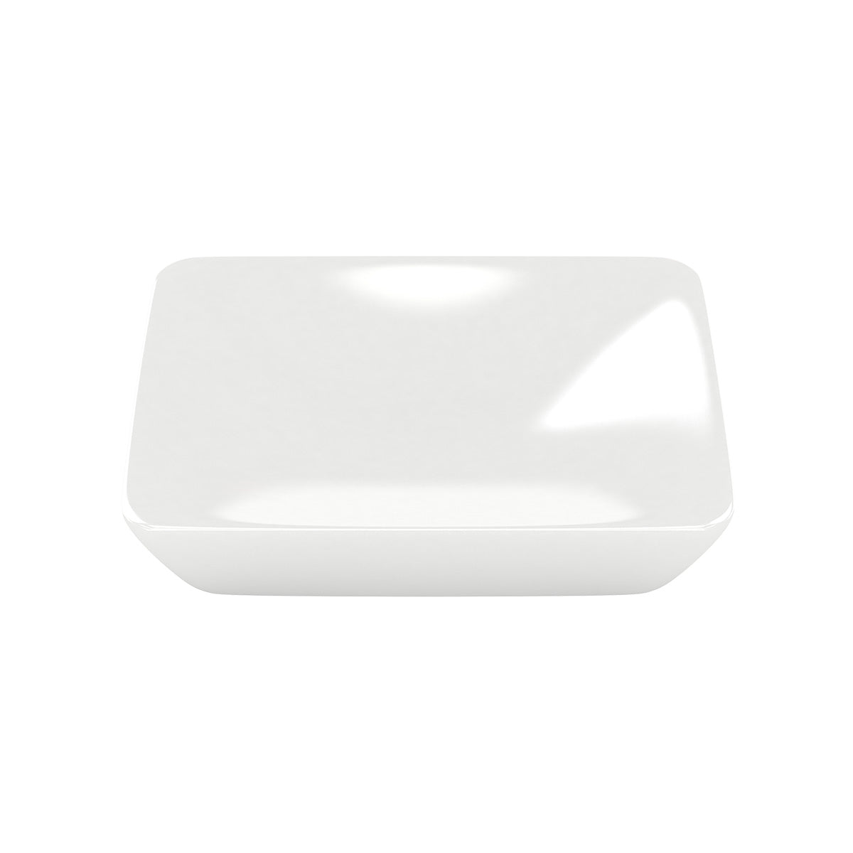 Quick Ship Square White Soap Dish Accessory | Via Motif