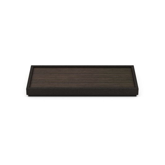 Small Rectangle Platform Tray w/ Trim - Classic Mendong - Signature Collection