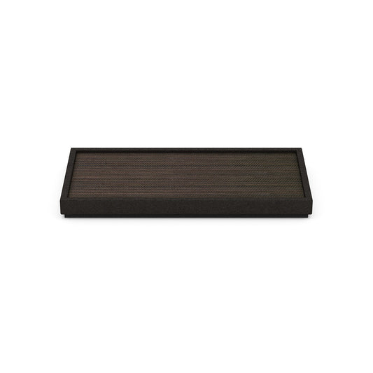 Small Rectangle Platform Tray w/ Trim - Classic Mendong - Signature Collection