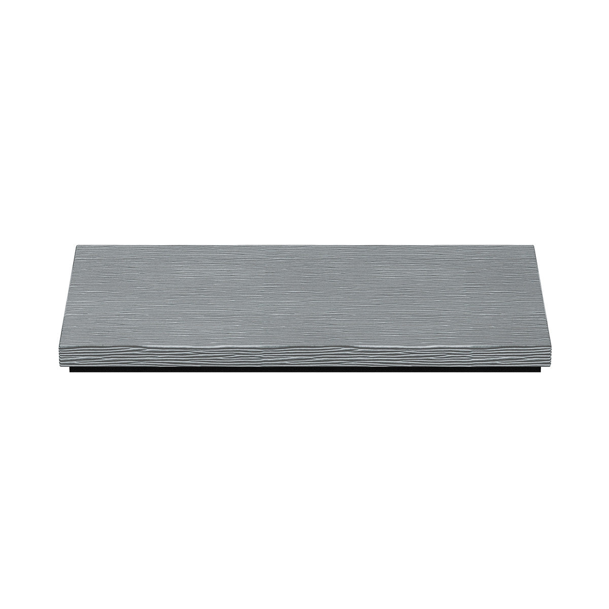 Small Rectangle Platform Tray - Wave Texture Leather Match - Signature Collection