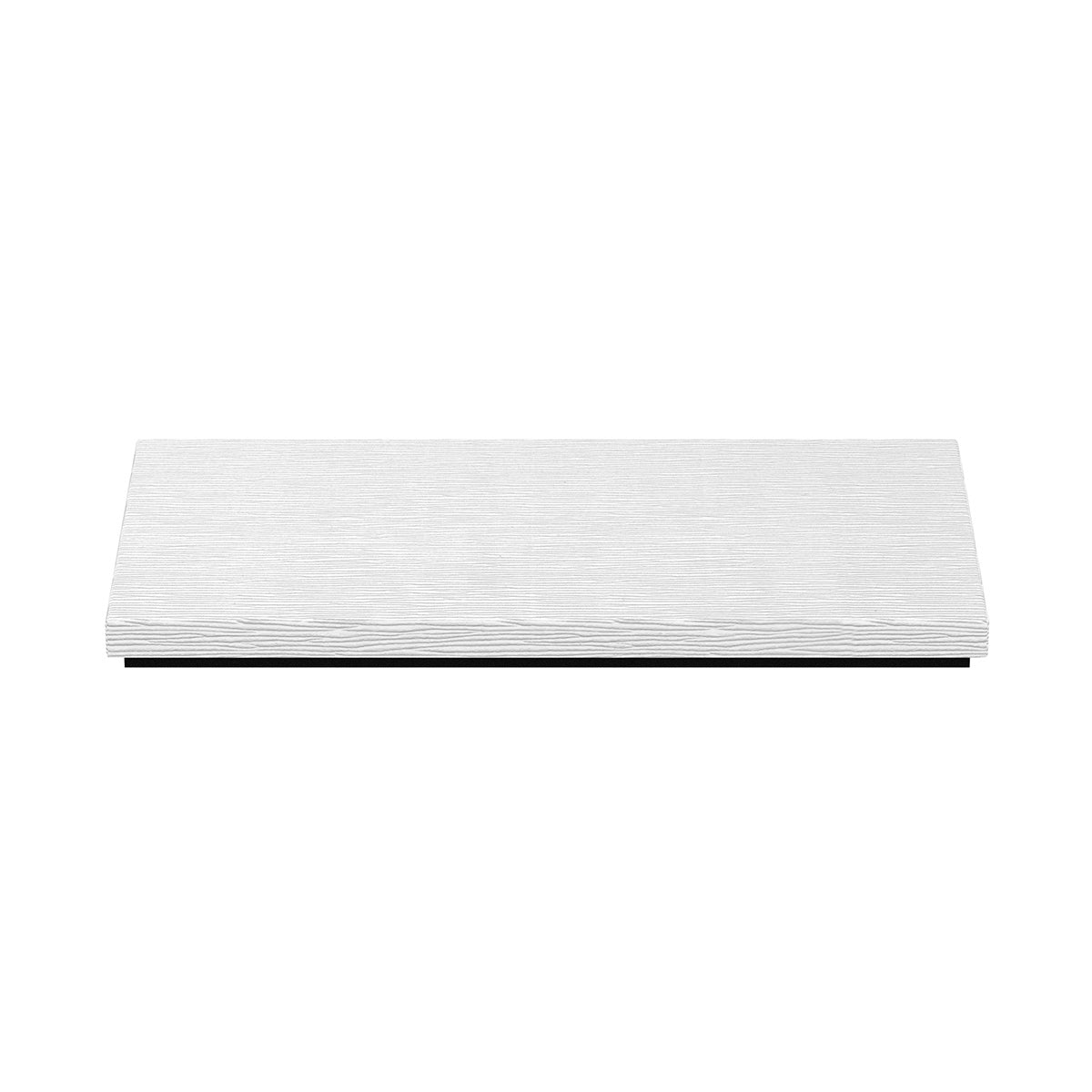 Small Rectangle Platform Tray - Wave Texture Leather Match - Signature Collection