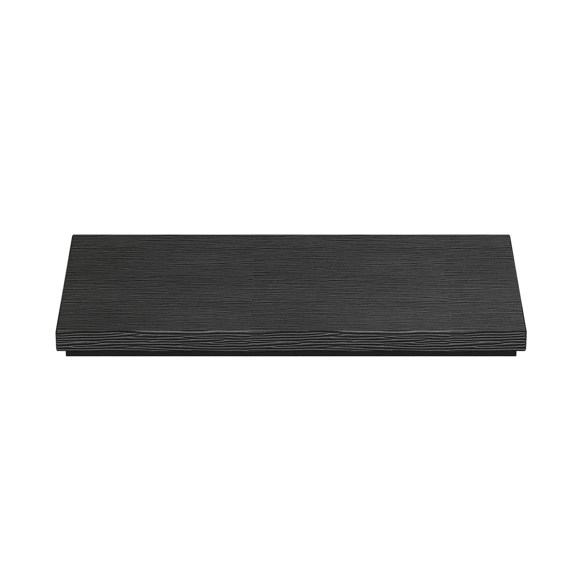 Small Rectangle Platform Tray - Wave Texture Leather Match - Signature Collection