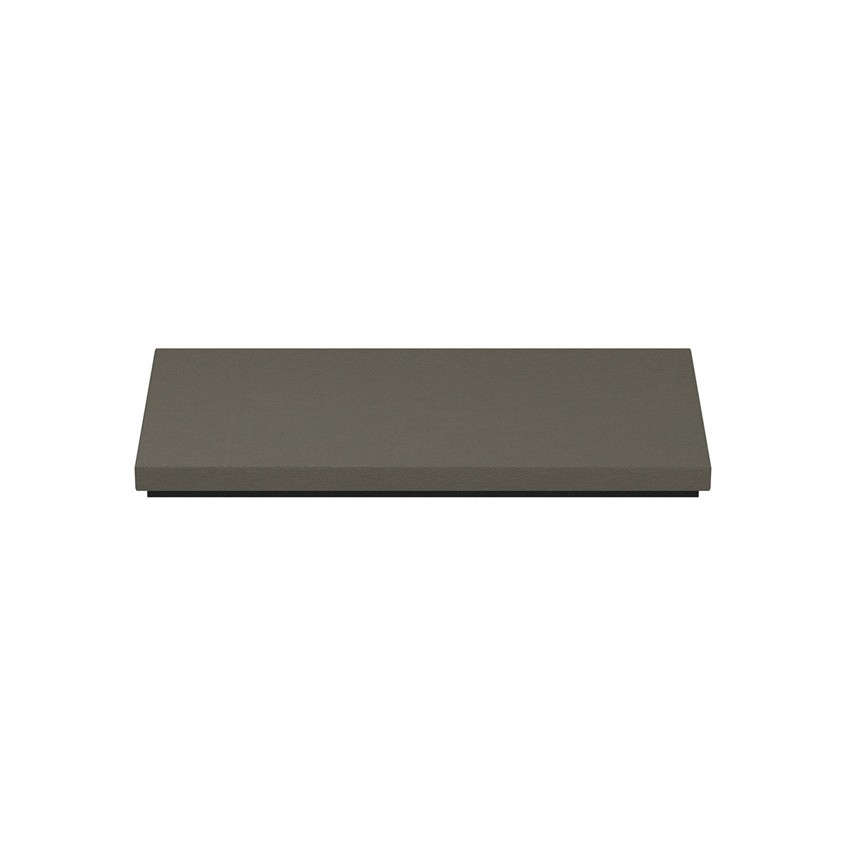 Small Rectangle Platform Tray - Smooth Leather Match - Signature Collection