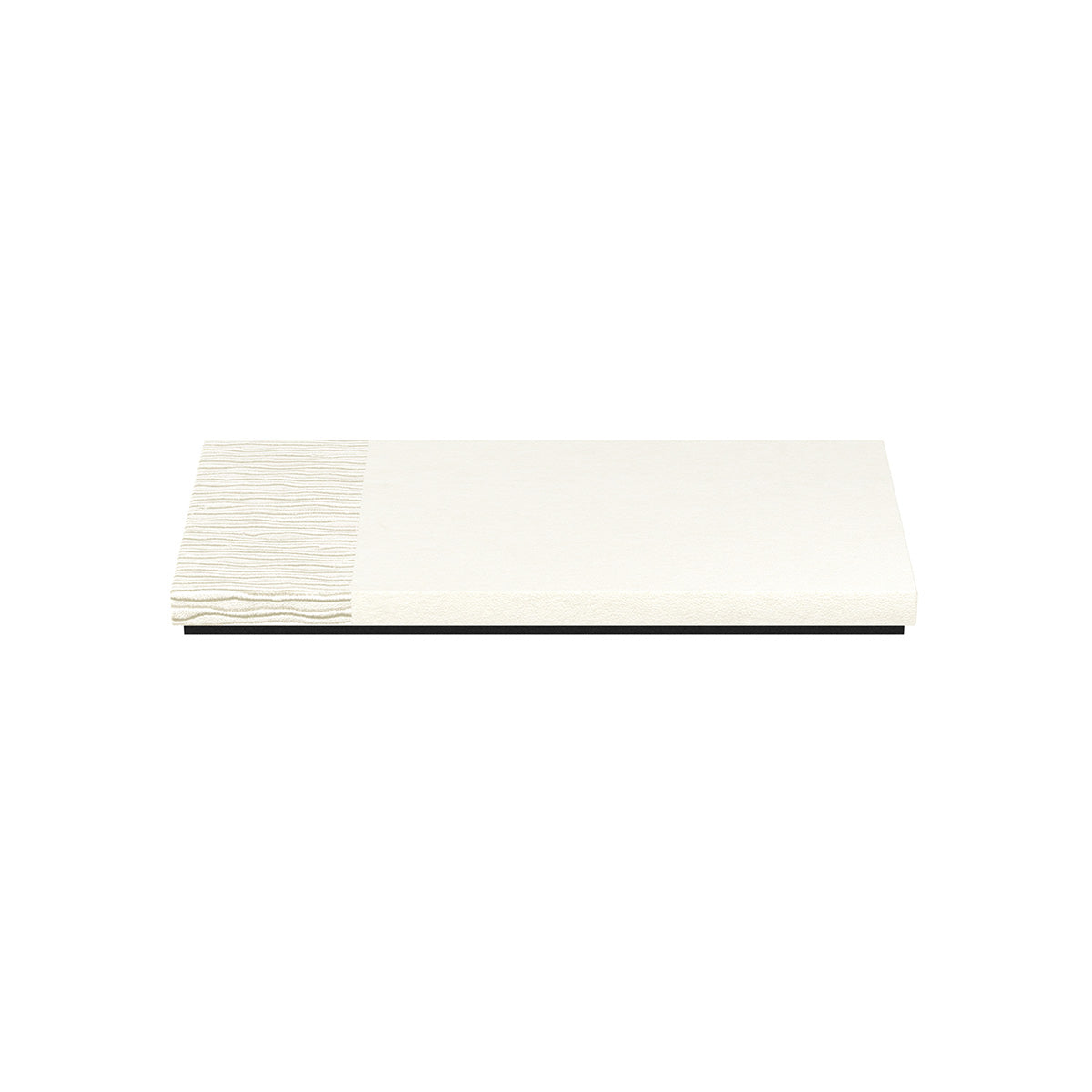 Small Rectangle Platform Tray - Embroidered Leather Match - Signature Collection