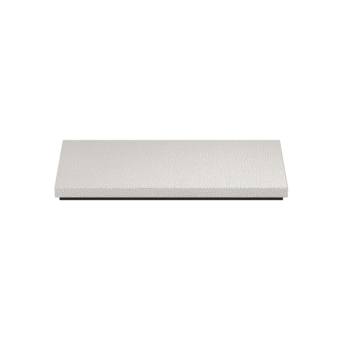 Small Rectangle Platform Tray - Faux Shagreen Leather Match - Signature Collection