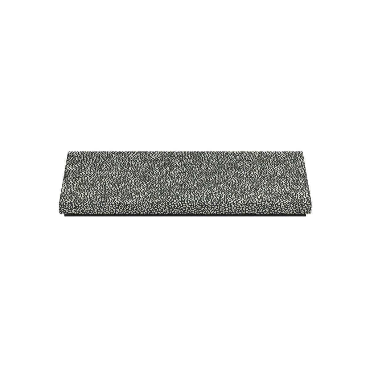 Small Rectangle Platform Tray - Faux Shagreen Leather Match - Signature Collection