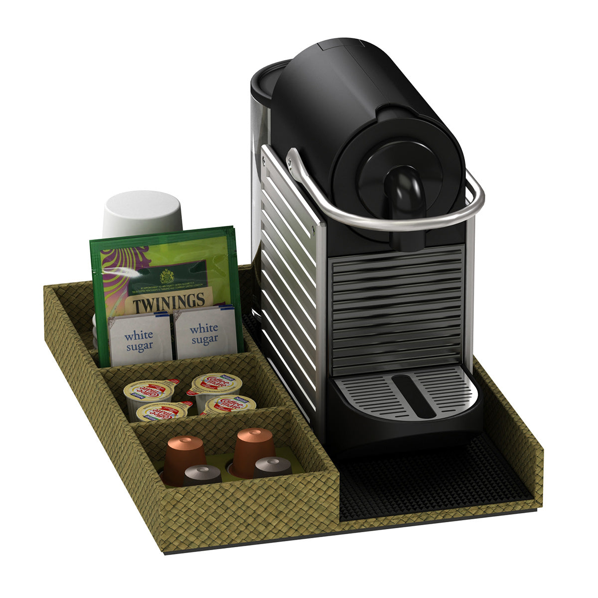 Coffee Machine and Condiment Tray - Pandan - Signature Collection