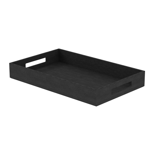 Service Tray with Handles - Wave Texture Leather Match - Signature Collection