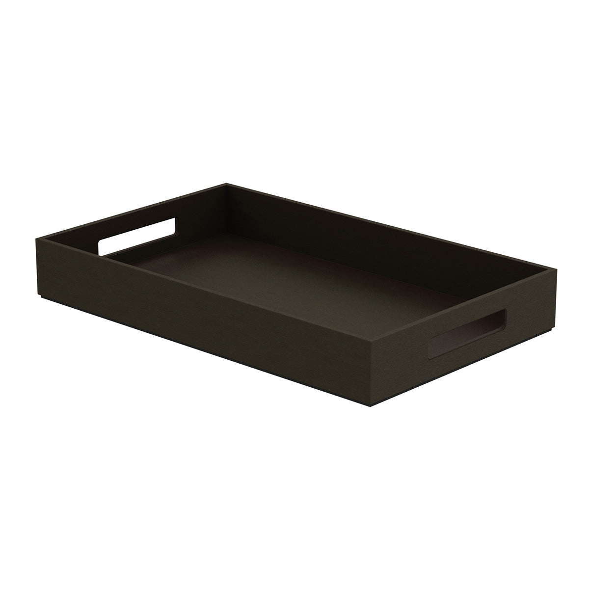 Service Tray with Handles - Smooth Leather Match - Signature Collection