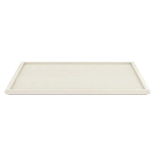 Large Rectangle Service Tray w/ Handles - Plaited Polyweave - Signature Collection