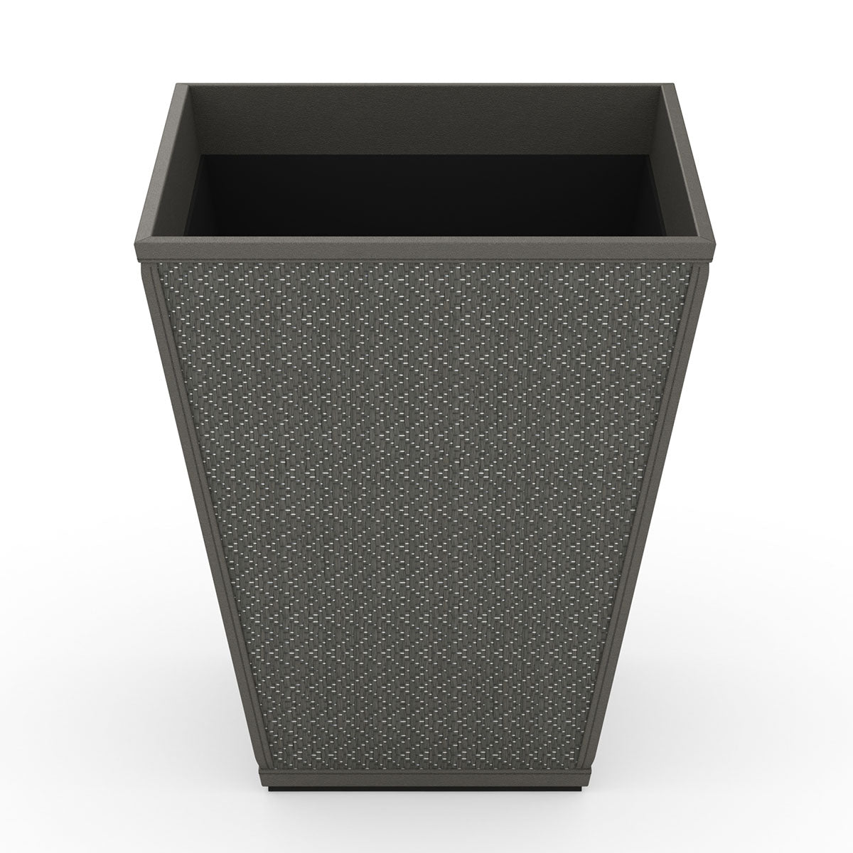 Pyramid Wastebasket - Chevron Mendong - Signature Collection