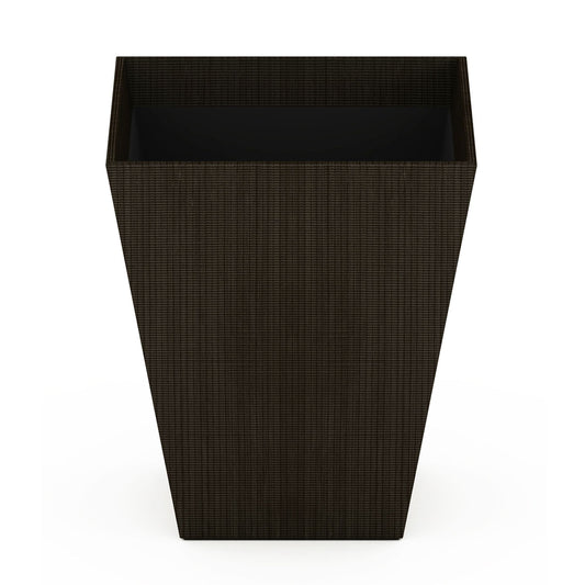 Pyramid Wastebasket - Classic Weave Woven Foam - Signature Collection