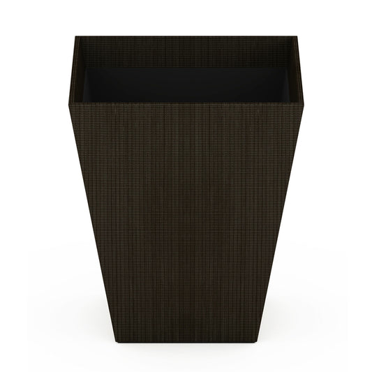 Pyramid Wastebasket - Classic Weave Woven Foam - Signature Collection