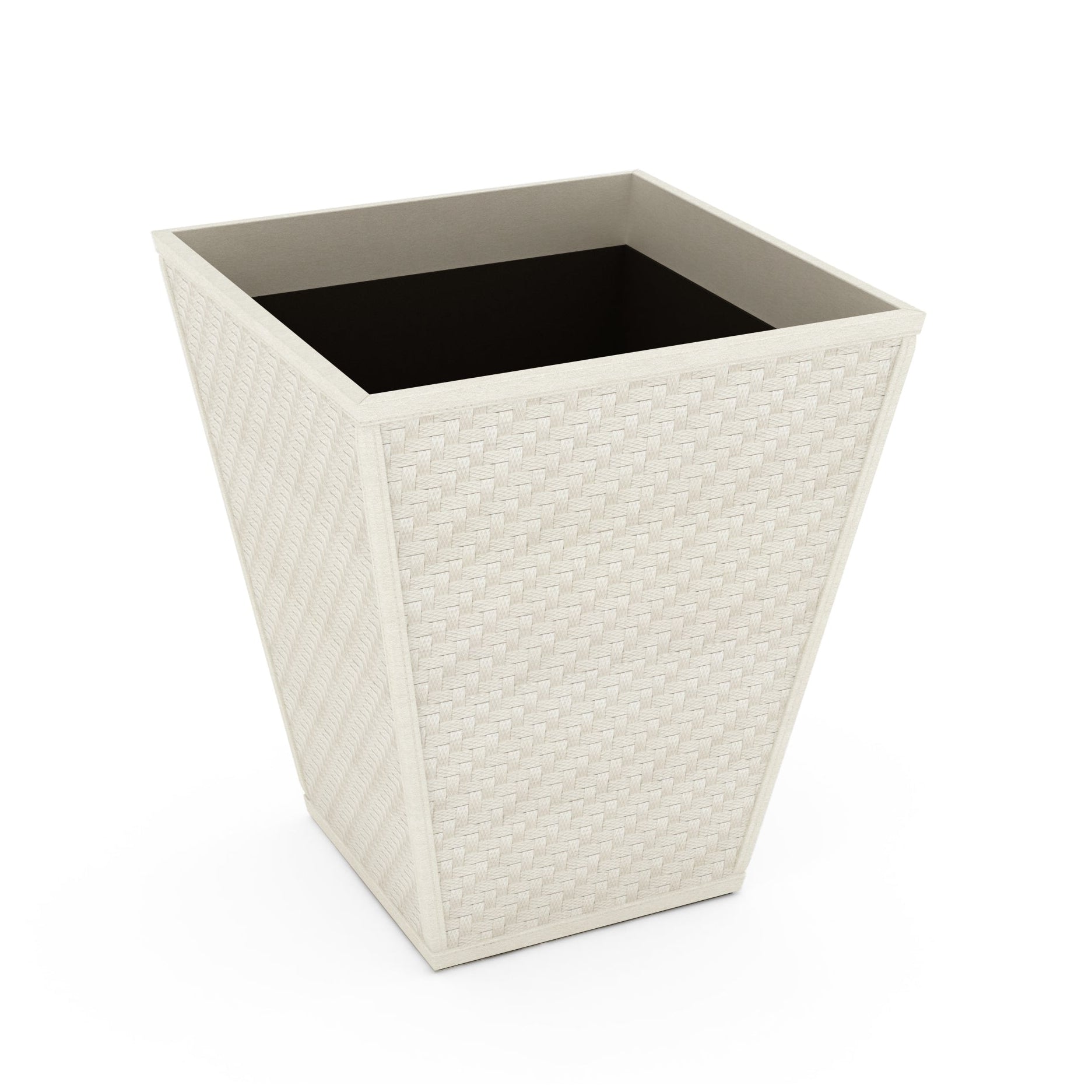 Pyramid Wastebasket - Plaited Polyweave - Signature Collection – Via Motif