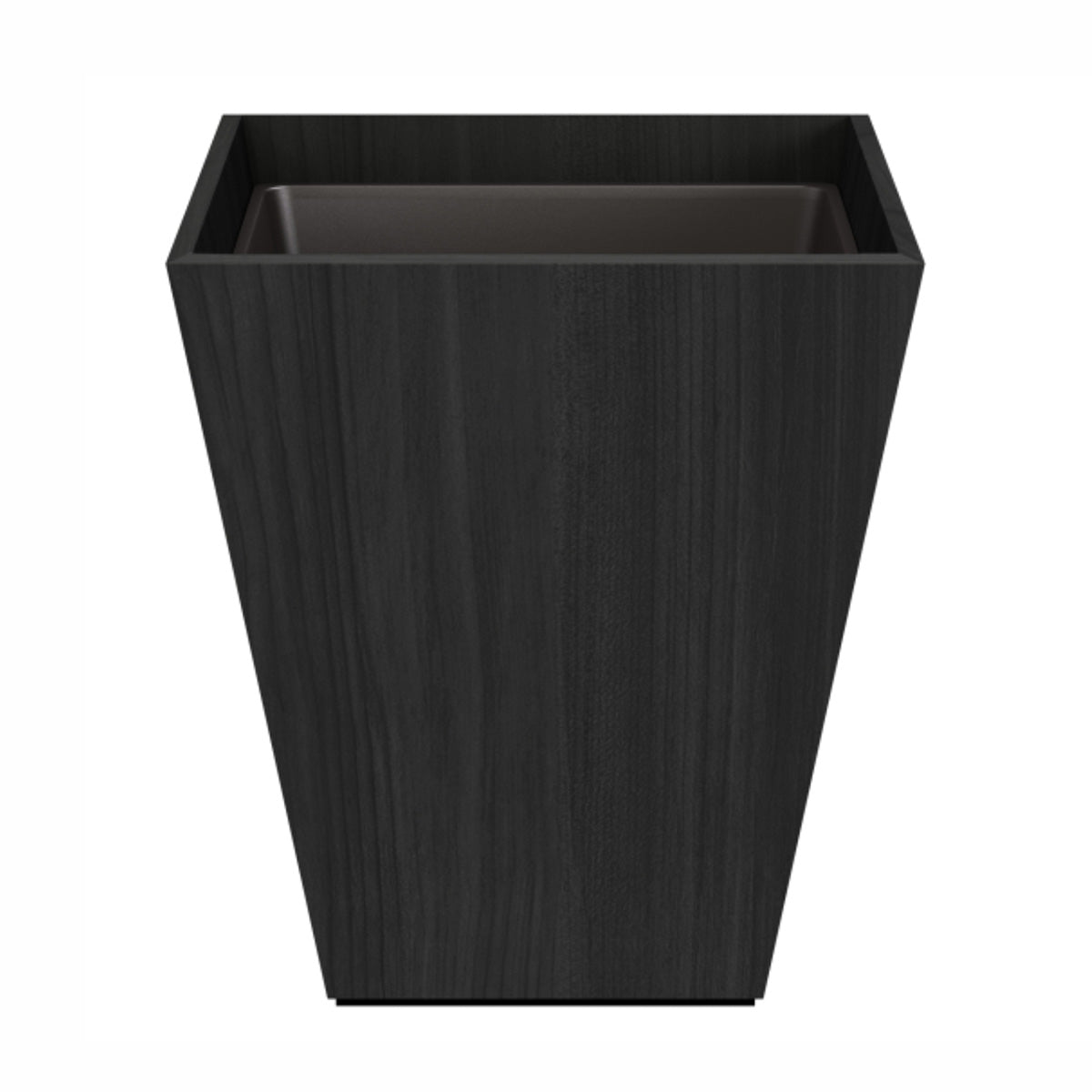 Pyramid Wastebasket - Heritage Wood - Signature Collection