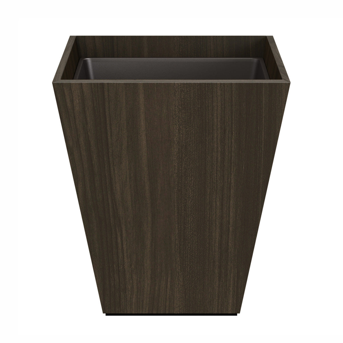 Pyramid Wastebasket - Heritage Wood - Signature Collection