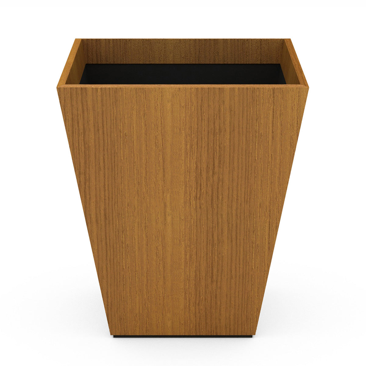 Pyramid Wastebasket - Heritage Wood - Signature Collection