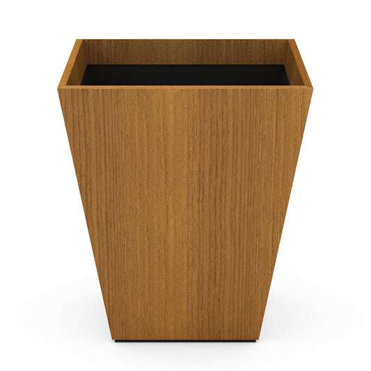 Pyramid Wastebasket - Heritage Wood - Signature Collection
