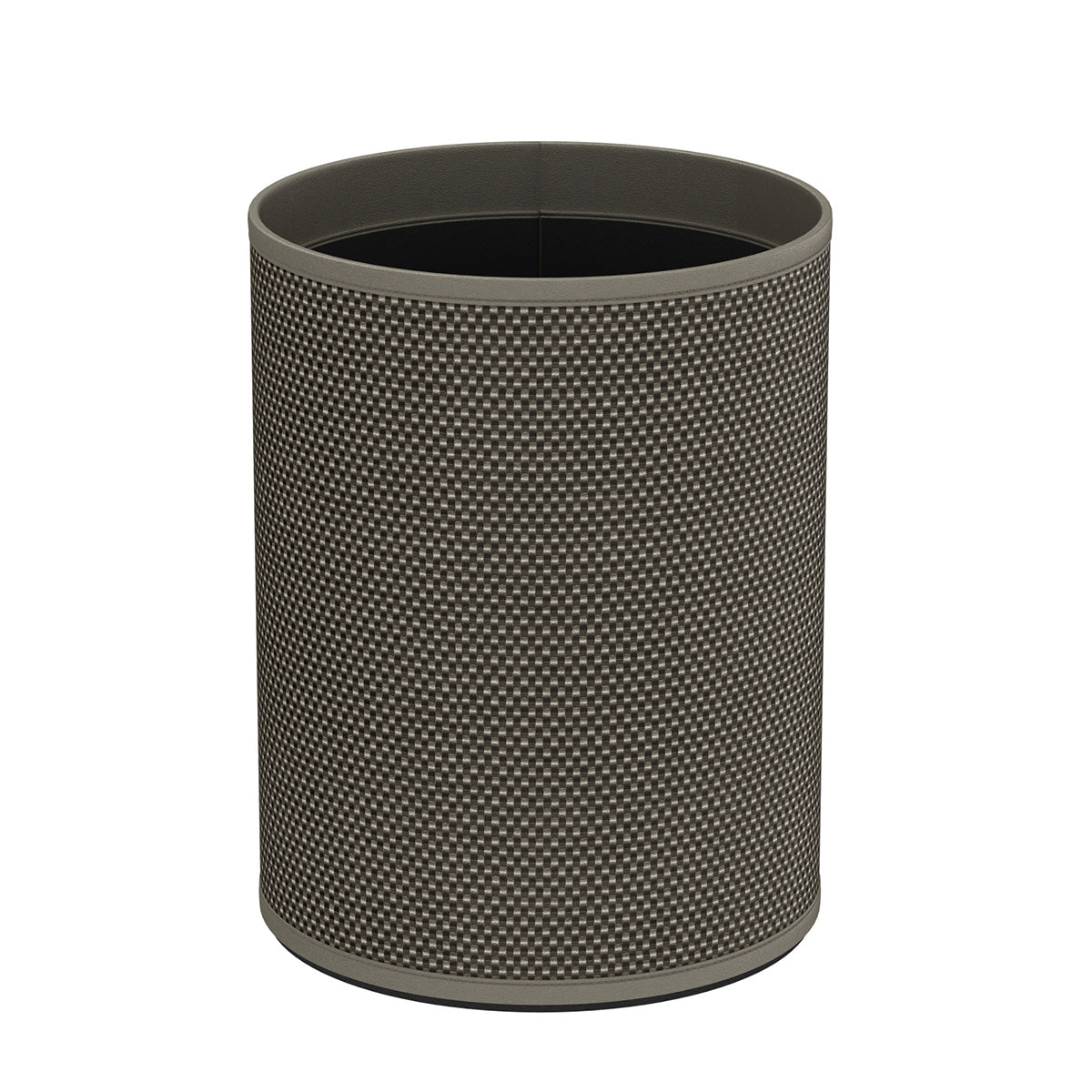 Cylinder Wastebasket - Broadweave Leather Match - Signature Collection