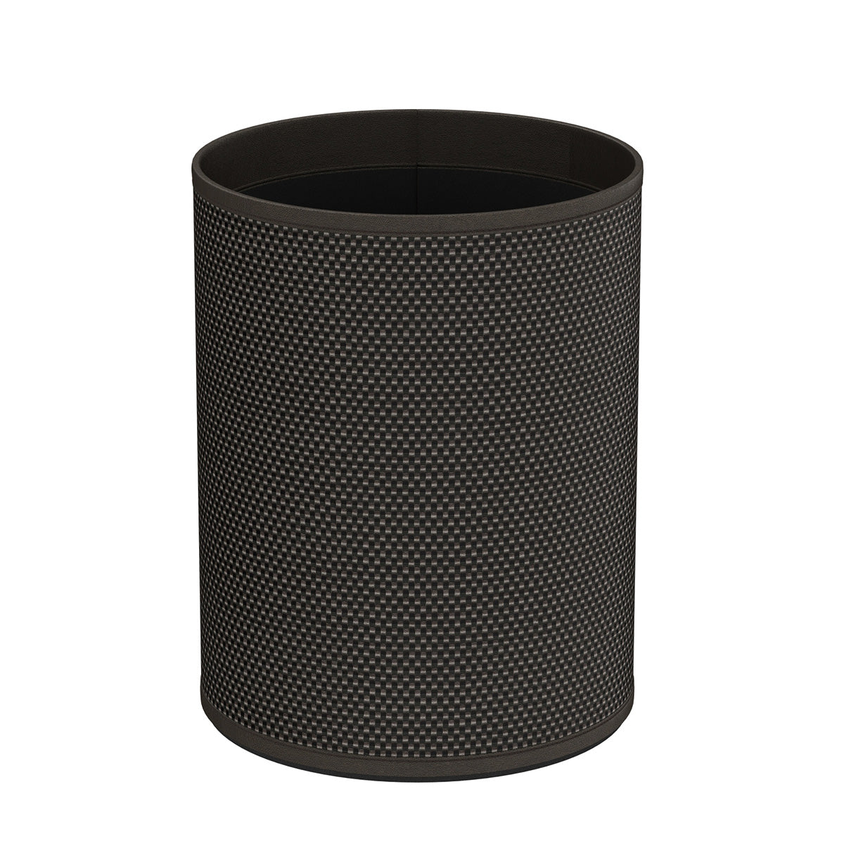 Cylinder Wastebasket - Broadweave Leather Match - Signature Collection