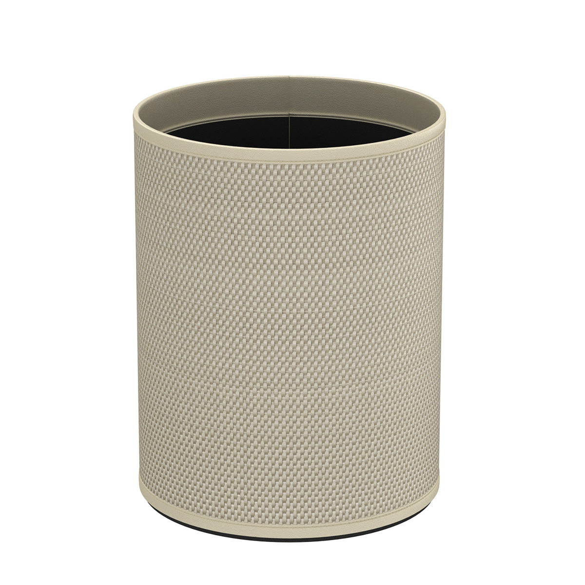 Cylinder Wastebasket - Broadweave Leather Match - Signature Collection
