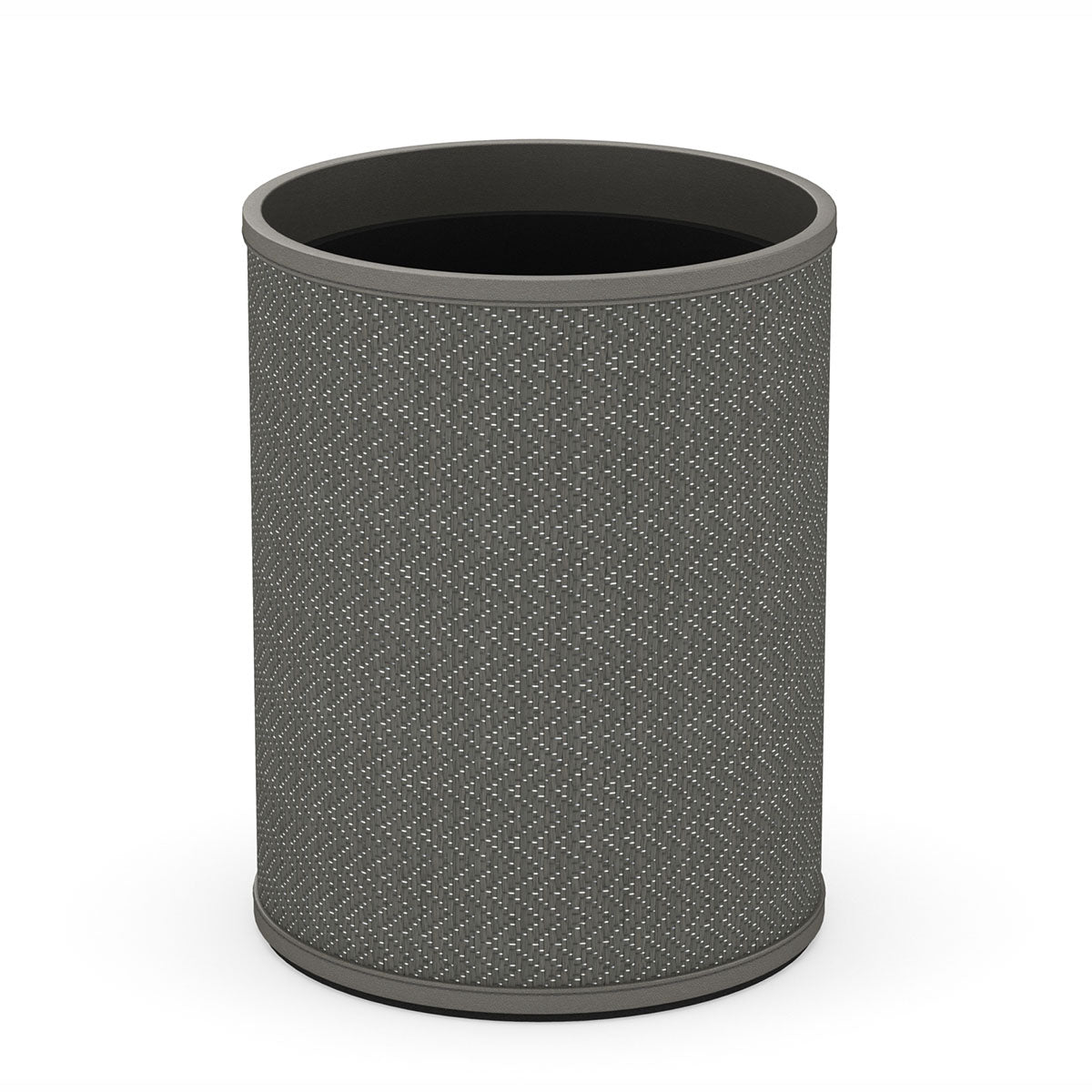 Cylinder Wastebasket - Chevron Mendong - Signature Collection