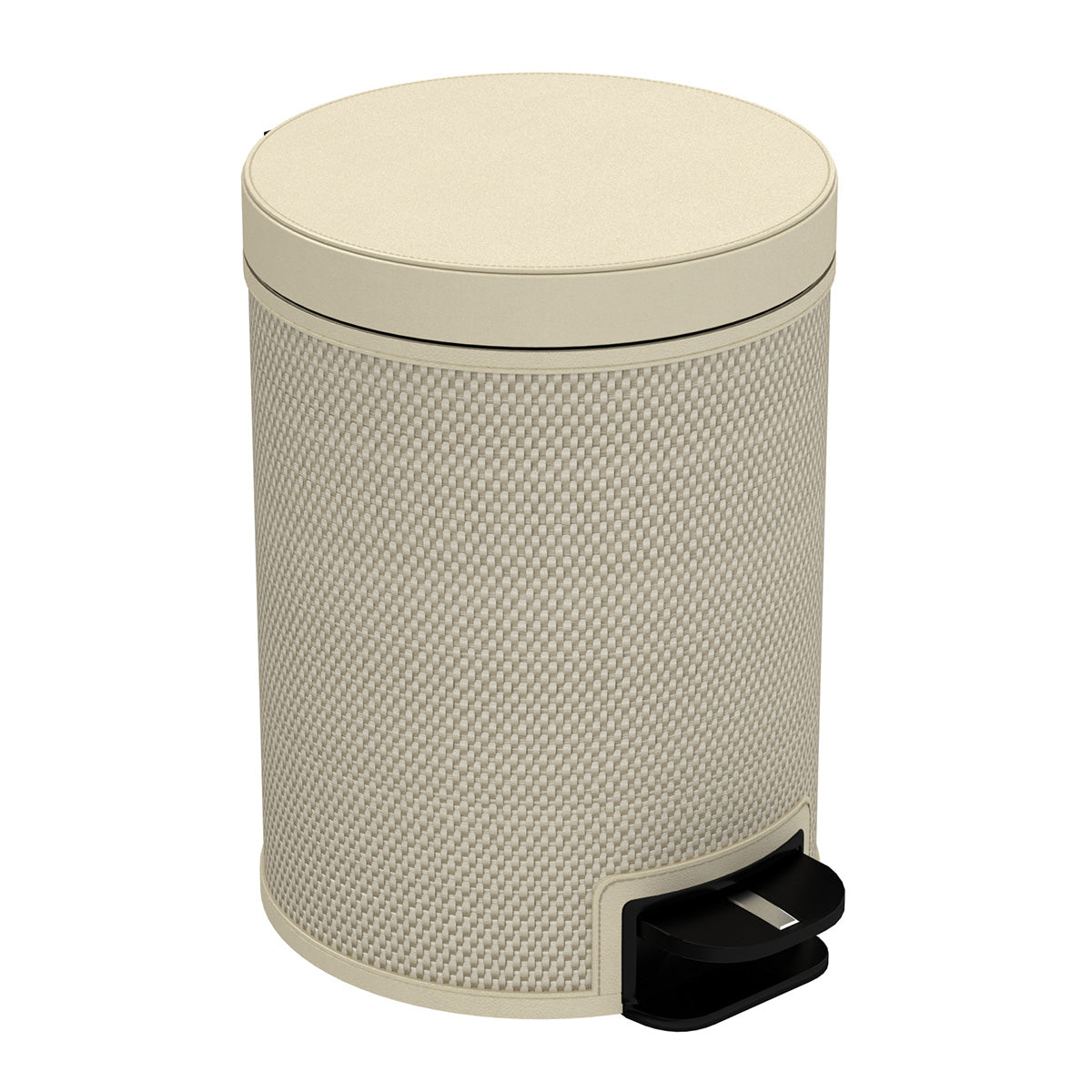 Pedal Bin w/ Removable Liner, 5L - Broadweave Leather Match - Signature Collection