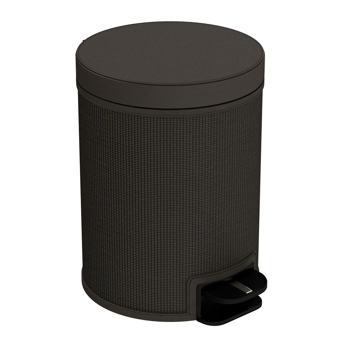Pedal Bin w/ Removable Liner, 5L - Classic Weave Leather Match - Signature Collection